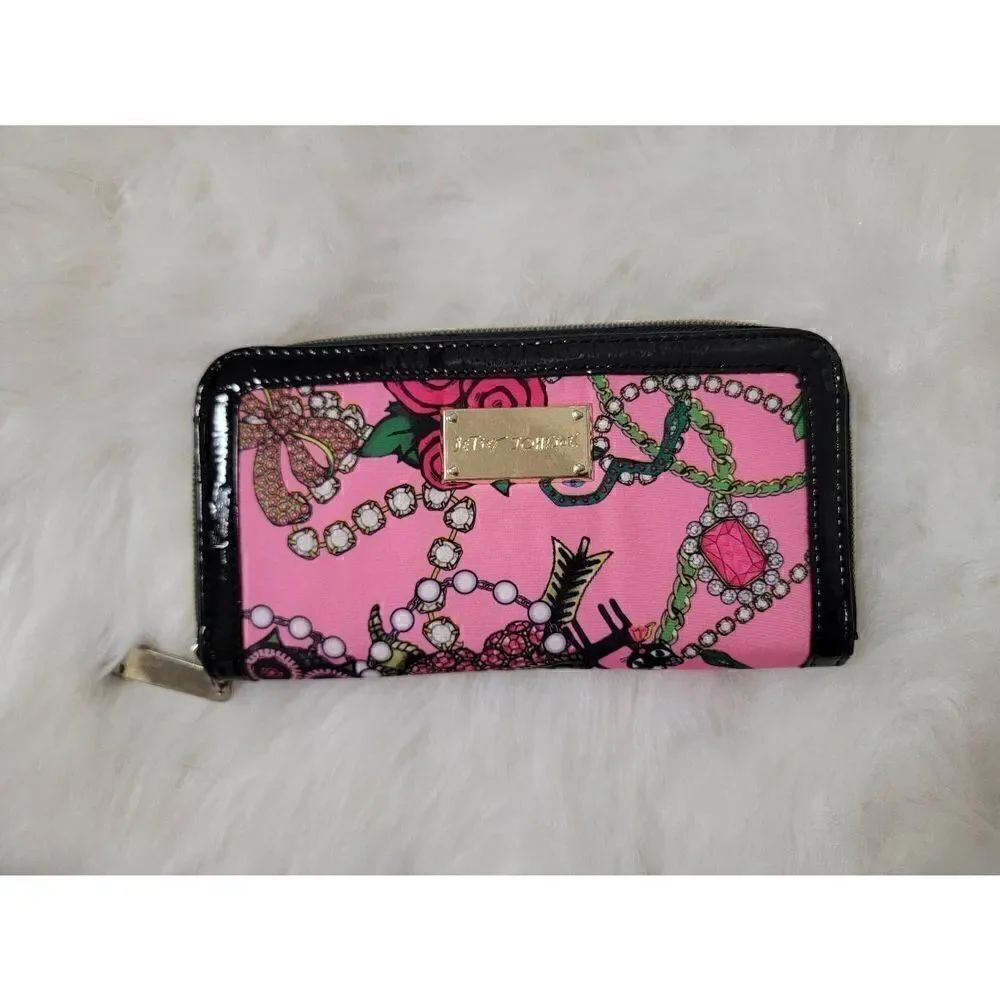 Betsey Johnson Zip Around Wallet